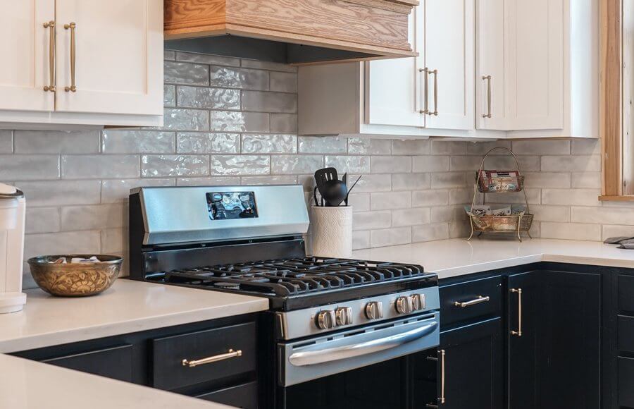 Kitchen cleaned by a Sparkling Clean technician